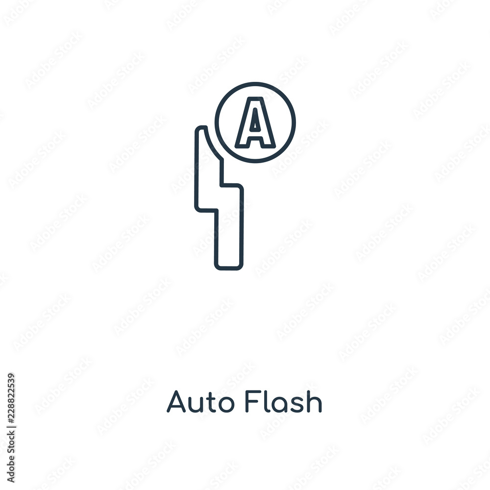 auto flash icon vector auto flash icon vector