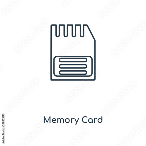 memory card icon vector
