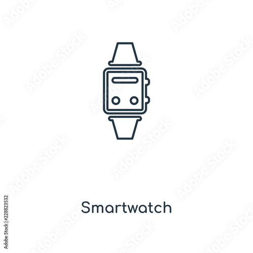 smartwatch icon vector
