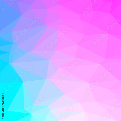 Colorful Polygonal Background. Rumpled Triangular Pattern. Low Poly Texture