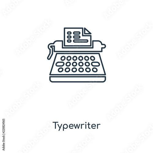 typewriter icon vector
