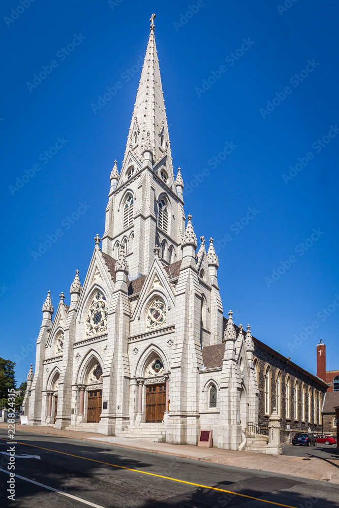 Obraz premium Saint Mary's Cathedral Basilica, Halifax, Nova Scotia, Canada