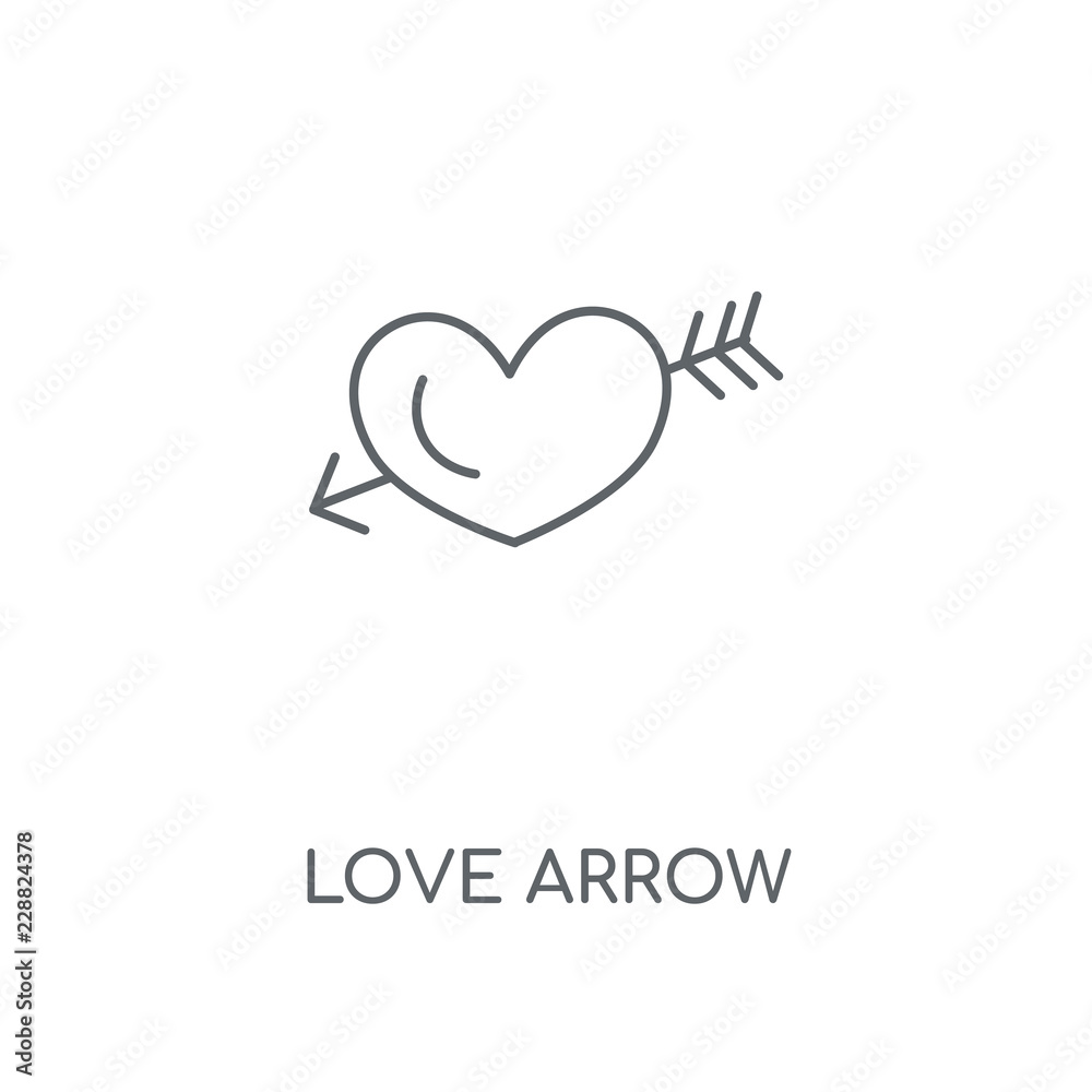 love arrow icon