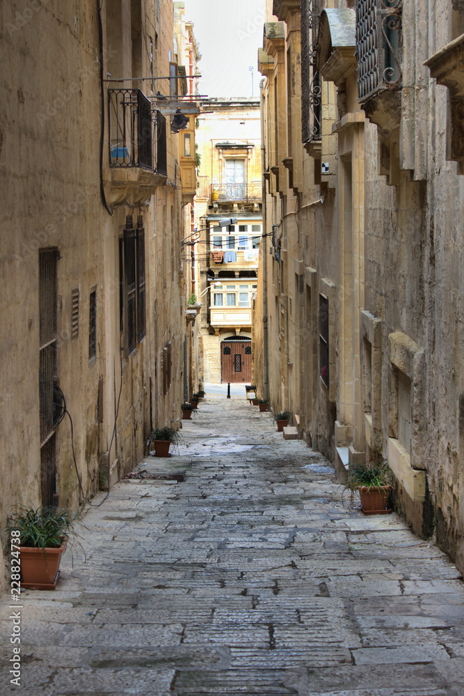 Cityscape of Valletta, Malta