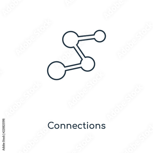 connections icon vector