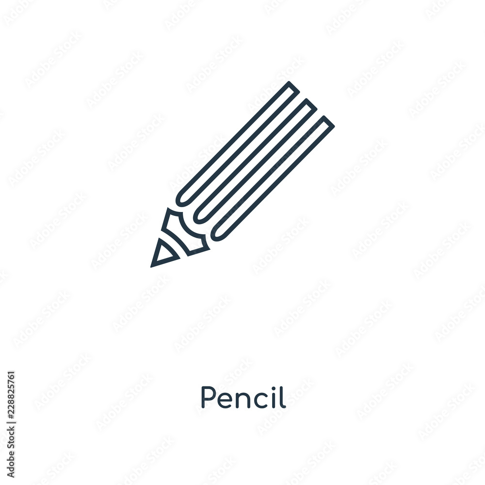 pencil icon vector pencil icon vector