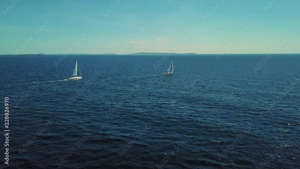 Sailing in the sea Sailing in the sea