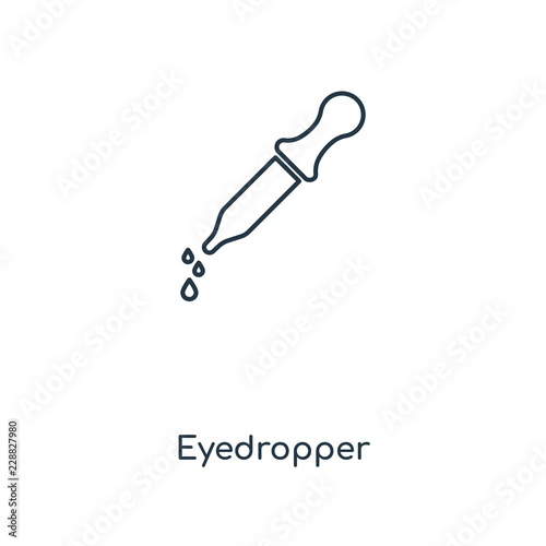 eyedropper icon vector