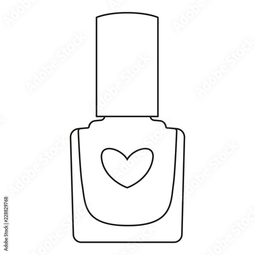 Nail icon stock illustration. Illustration of concept - 114360207