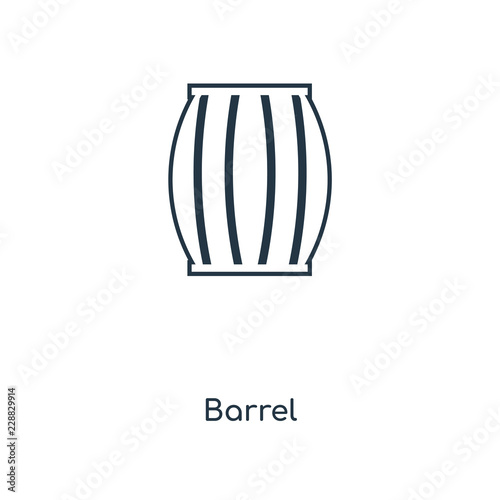 barrel icon vector