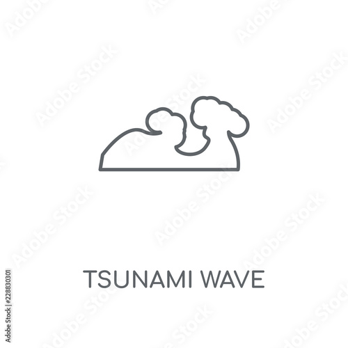 tsunami wave icon