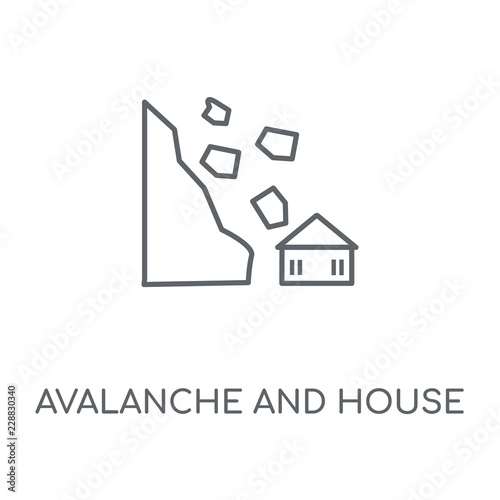 avalanche and house icon