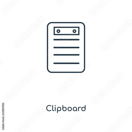 clipboard icon vector © TOPVECTORSTOCK