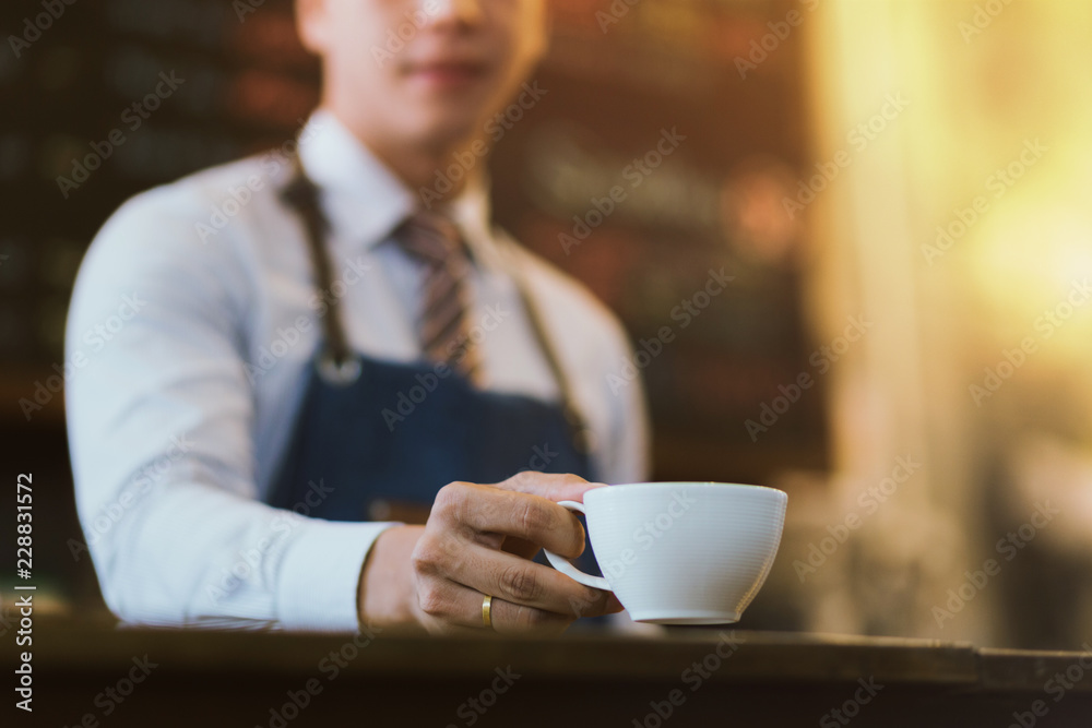 Coffee Maker. Concept for professional barista in coffee shop. Coffee Maker. Concept for professional barista in coffee shop.