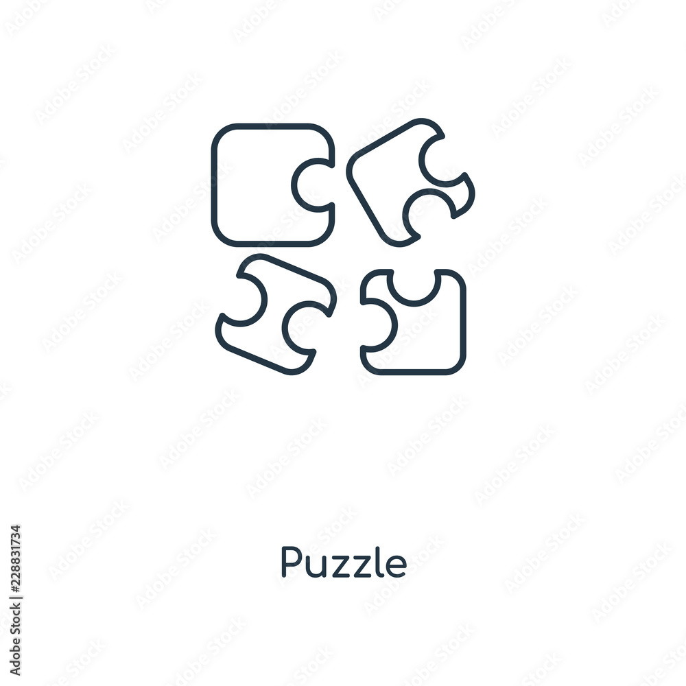 puzzle icon vector puzzle icon vector