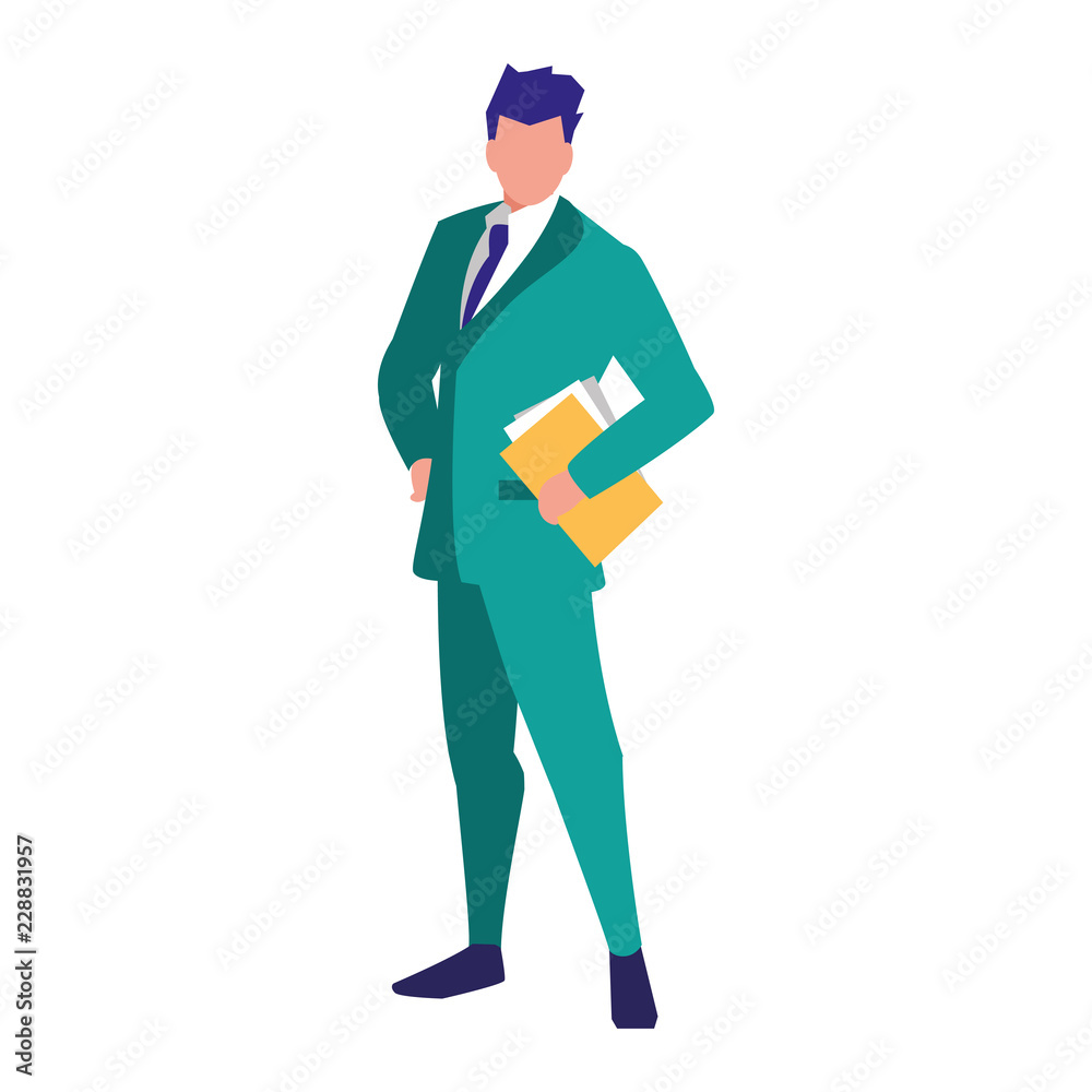 avatar businessman icon 