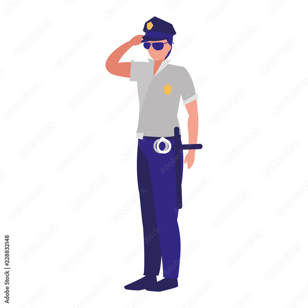 avatar policeman icon