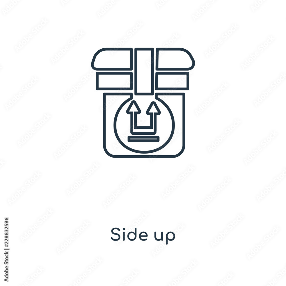 side up icon vector side up icon vector