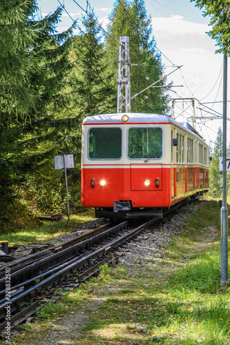 Zahnradbahn in der Hohen Tatra
