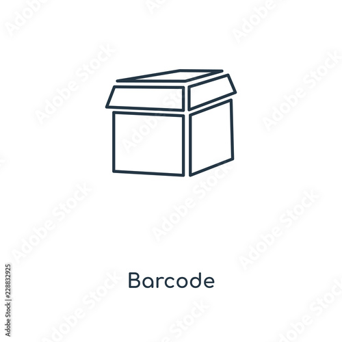 barcode icon vector © TOPVECTORSTOCK