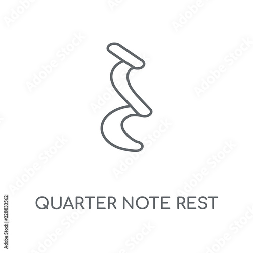quarter note rest icon
