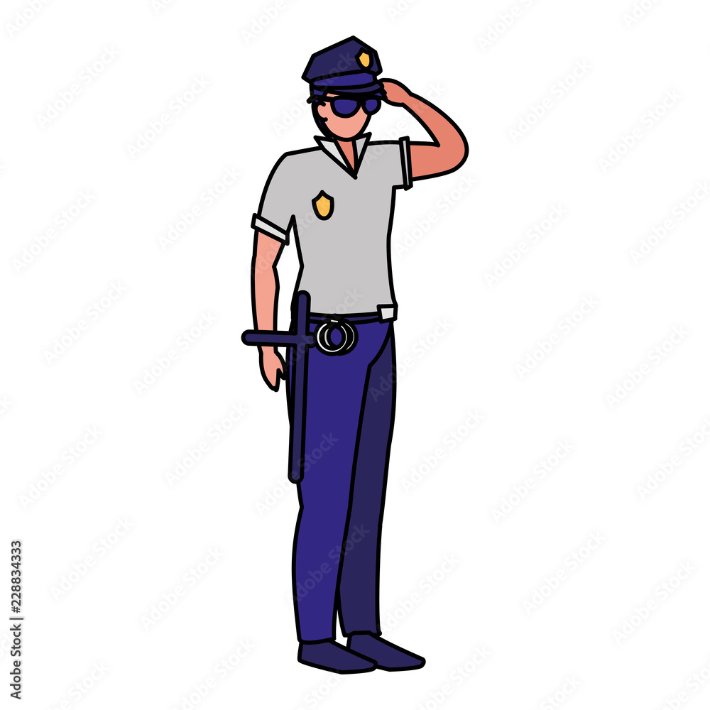 avatar policeman icon