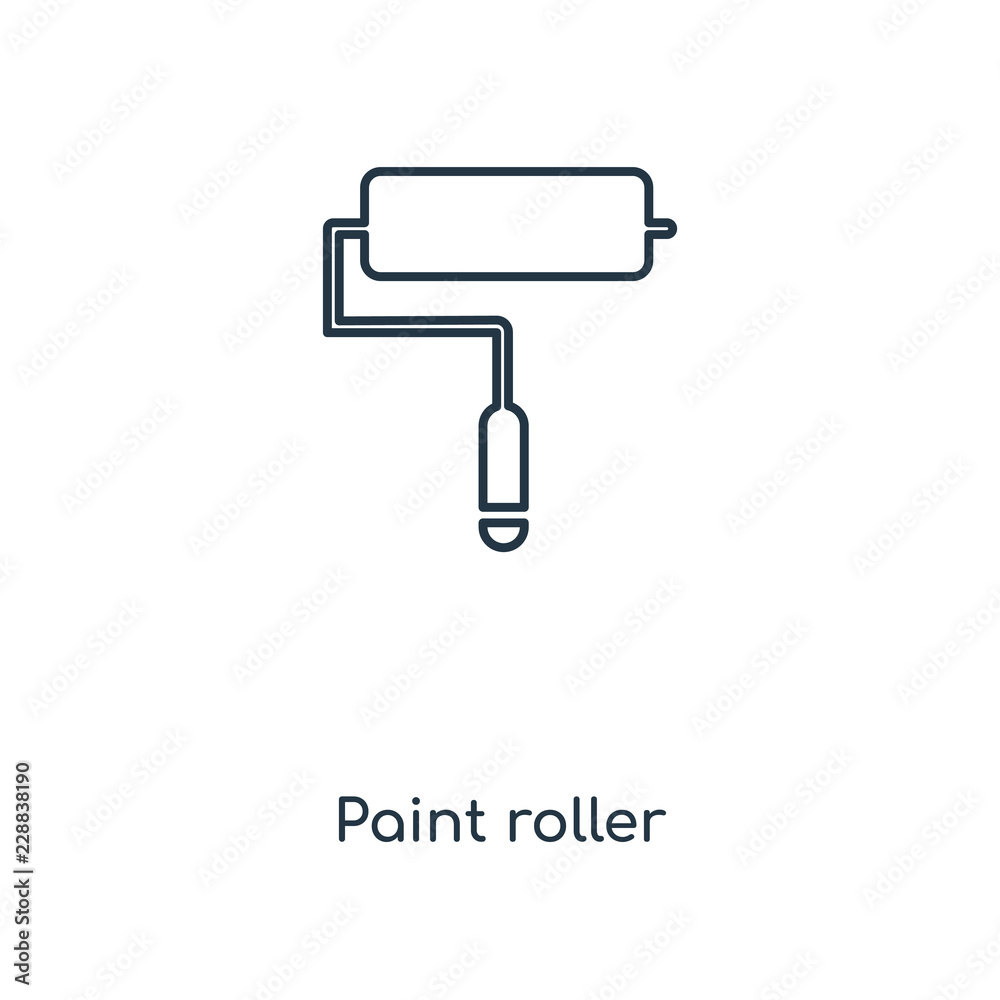 paint roller icon vector paint roller icon vector