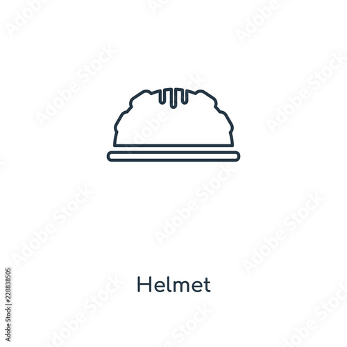 helmet icon vector