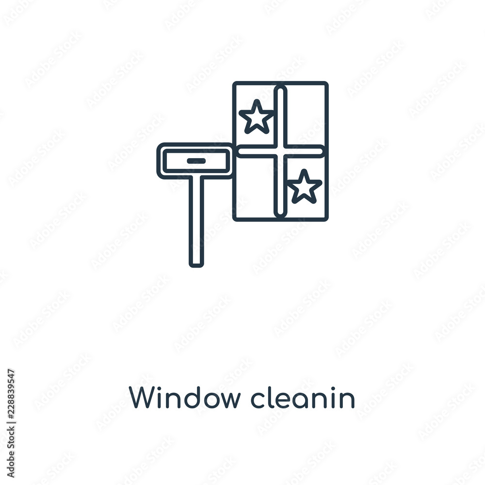 window cleanin icon vector window cleanin icon vector