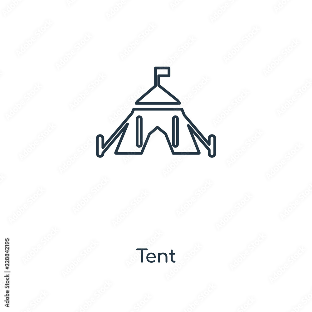 tent icon vector tent icon vector