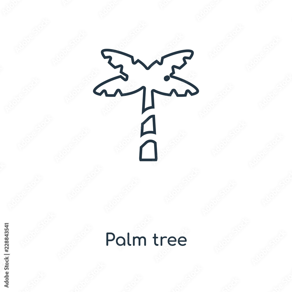 palm tree icon vector palm tree icon vector