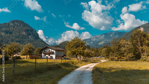 Beautiful alpine view at Lofer - Salzburg - Austria