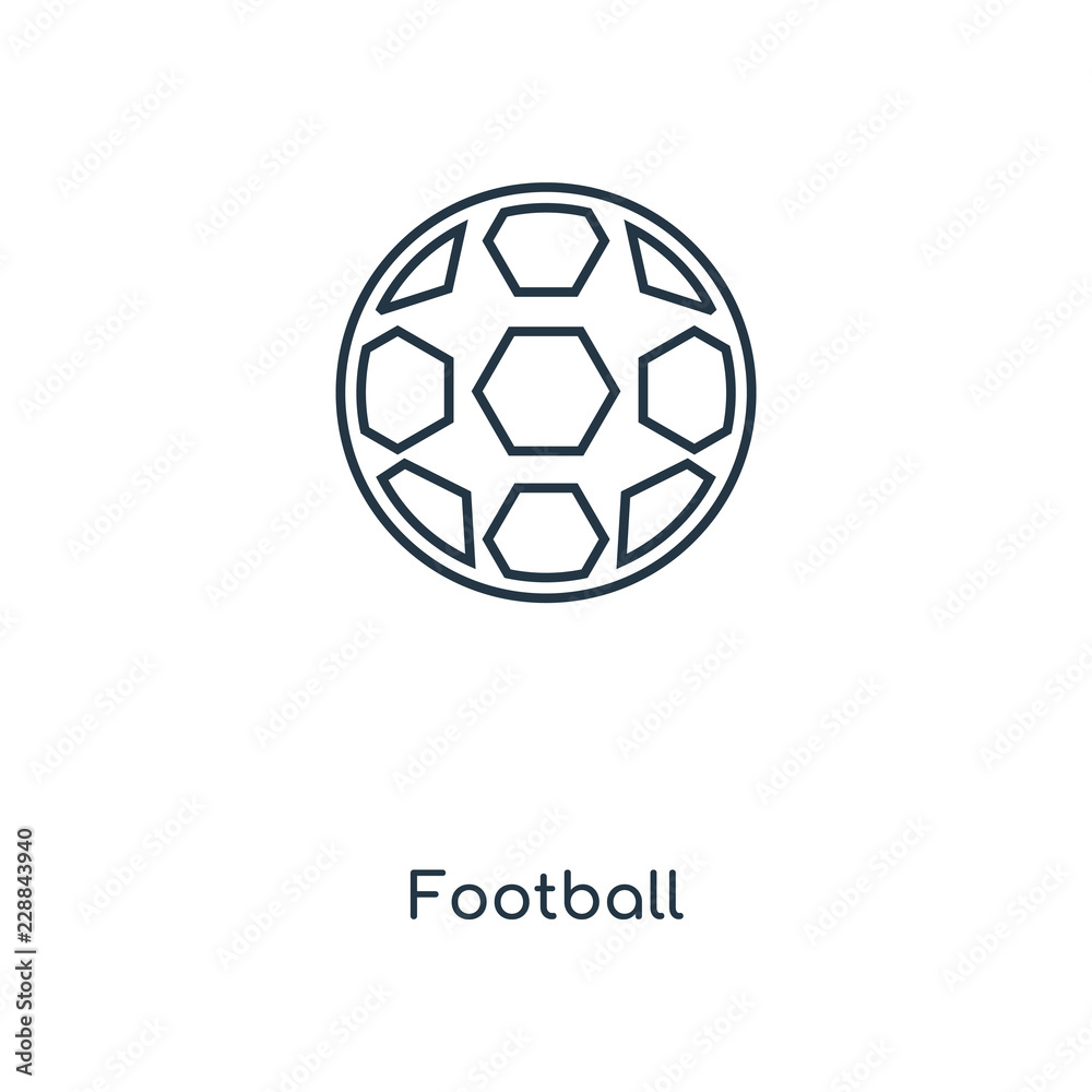 Obraz premium football icon vector