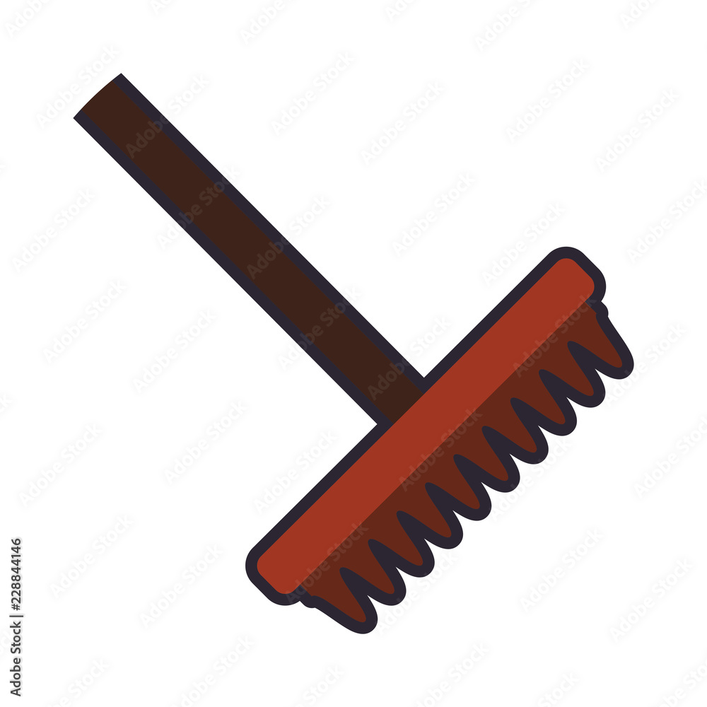 gardening rake tool icon gardening rake tool icon