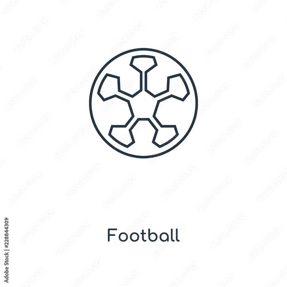 football icon vector football icon vector