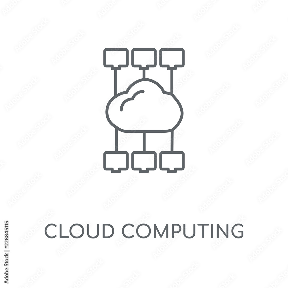 cloud computing icon cloud computing icon