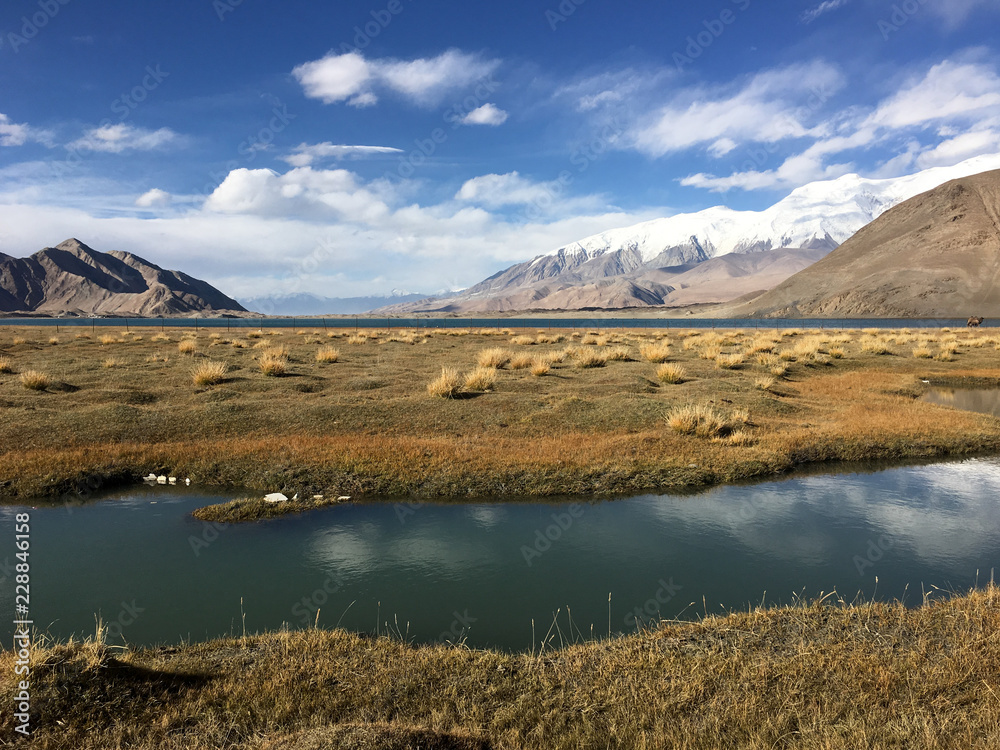 Pamir landscape (Xinjiang, China)