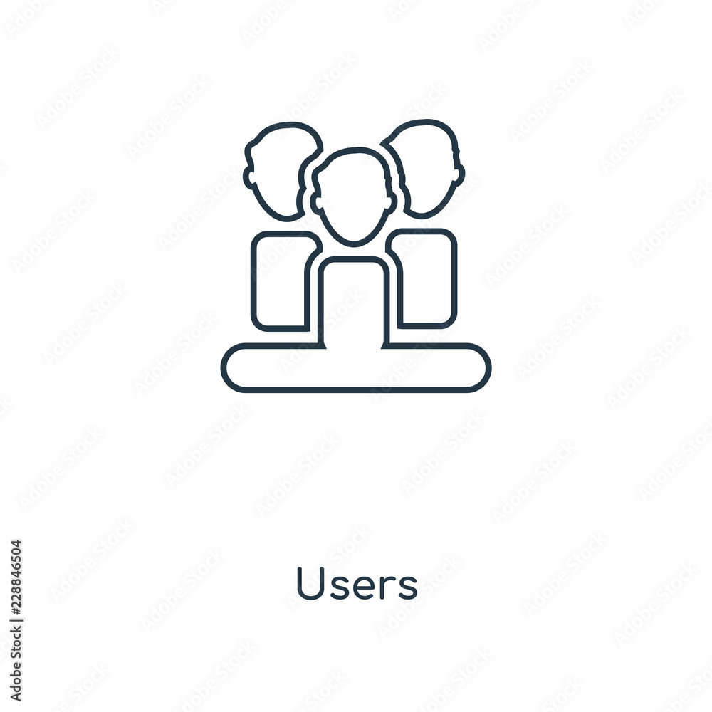 users icon vector