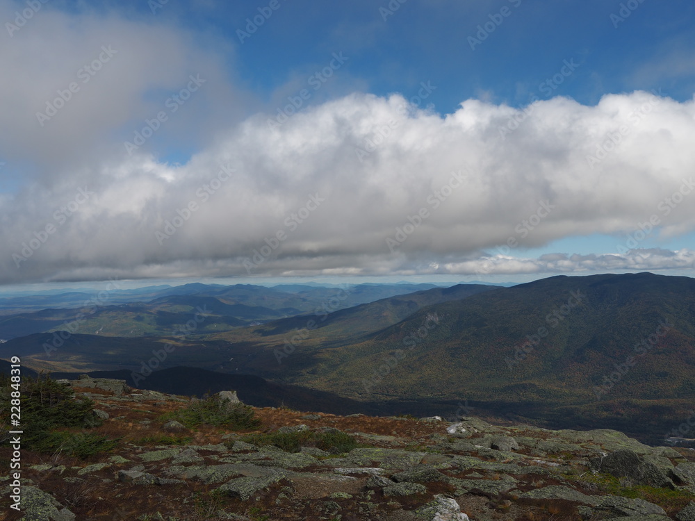 Fototapeta premium Ausblick vom Mount Washington, New Hampshire