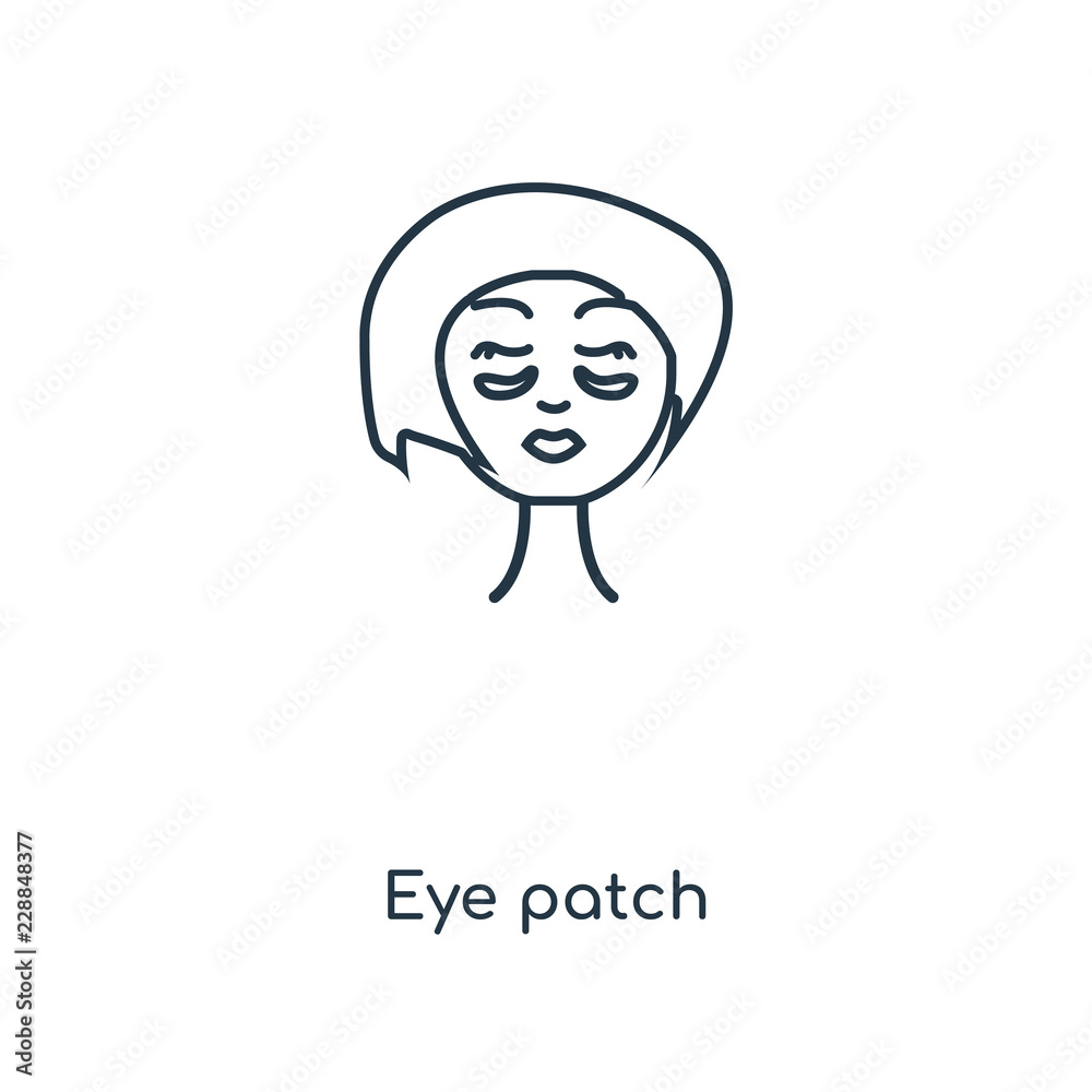 eye patch icon vector