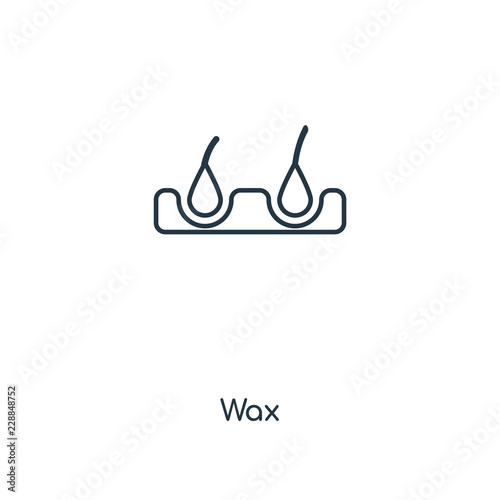 wax icon vector