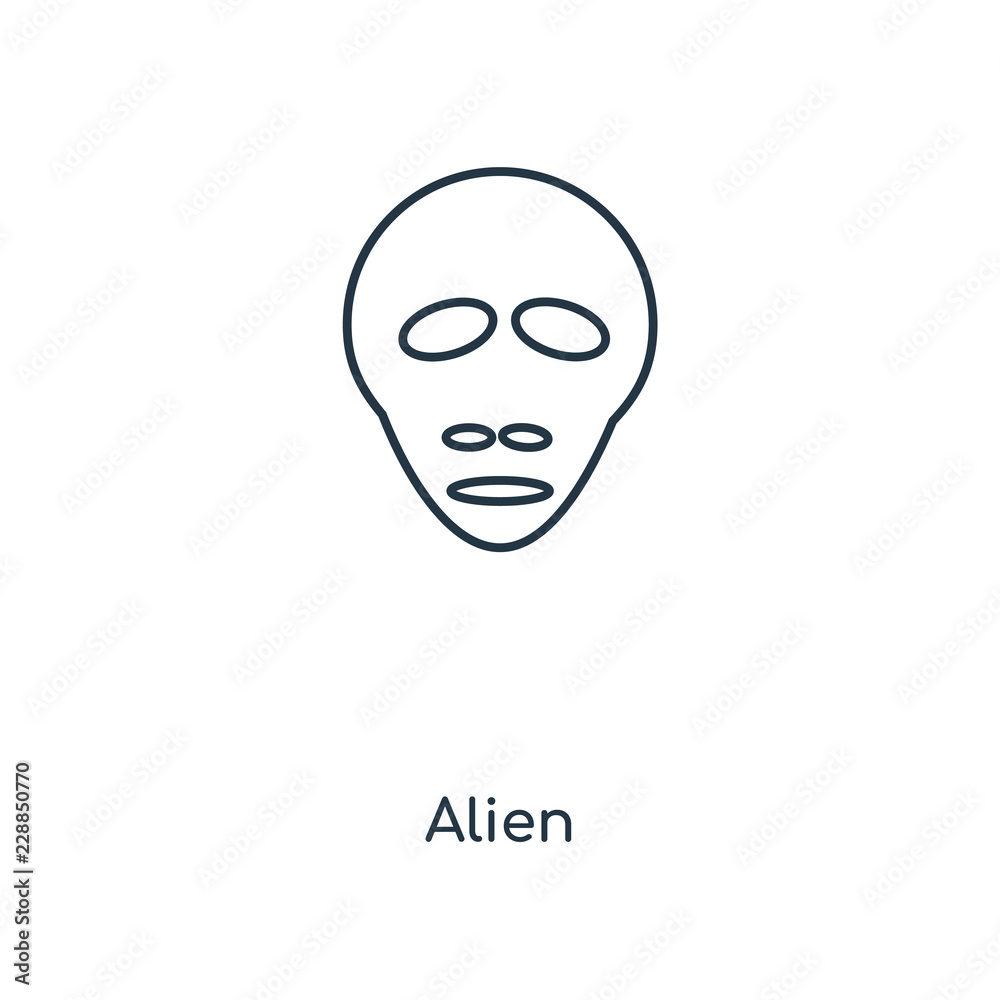 alien icon vector alien icon vector