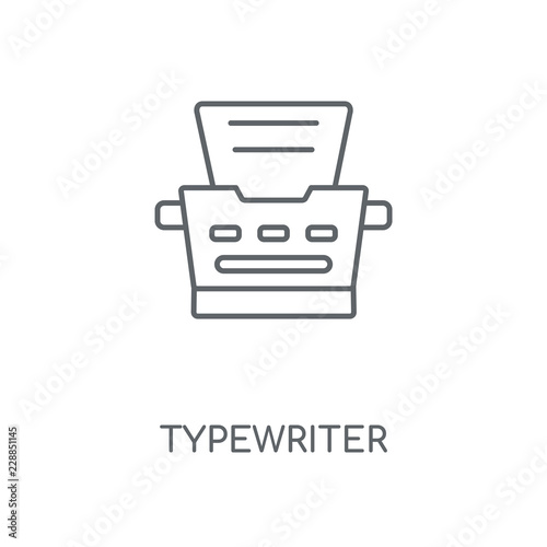 typewriter icon