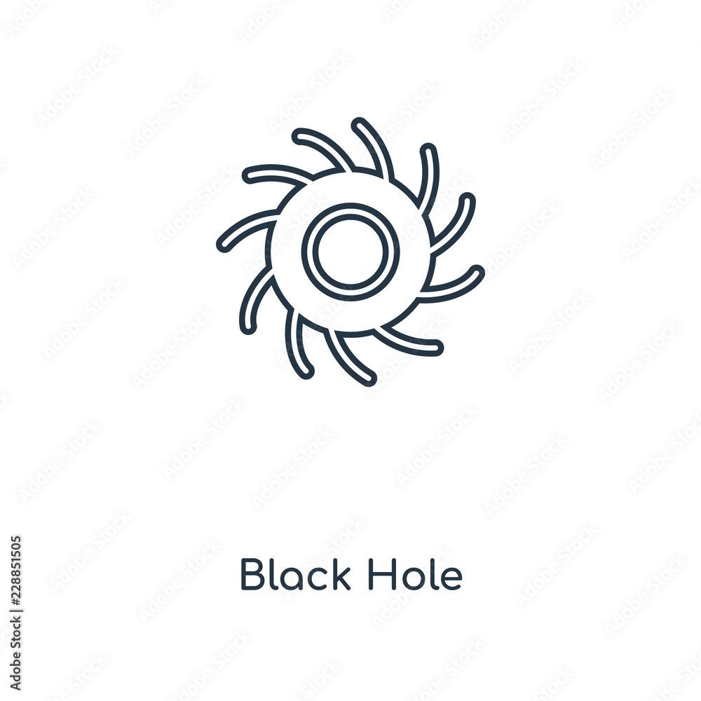 black hole icon vector black hole icon vector