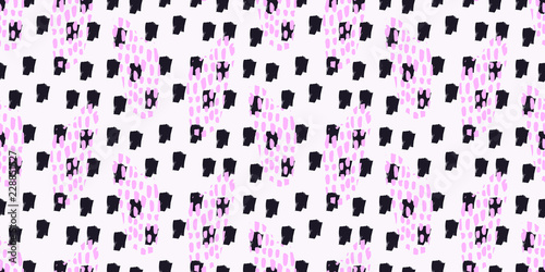 Hand Drawn Seamless Pattern Print . Illustration for Surface , Invitation , Notebook, Banner , Wrap Paper ,Textiles, Cover, Magazine ,Postcard Background ,Textile , Wallpaper, Fashion