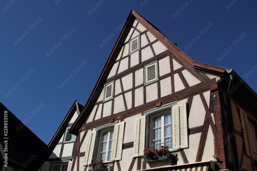 historische Altstadt von Ribeauvillé-Riquewihr im Elsass 4