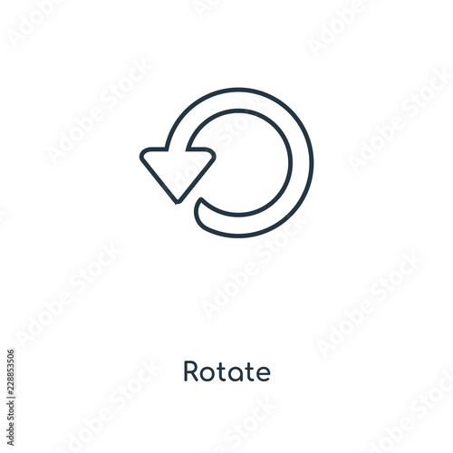 rotate icon vector