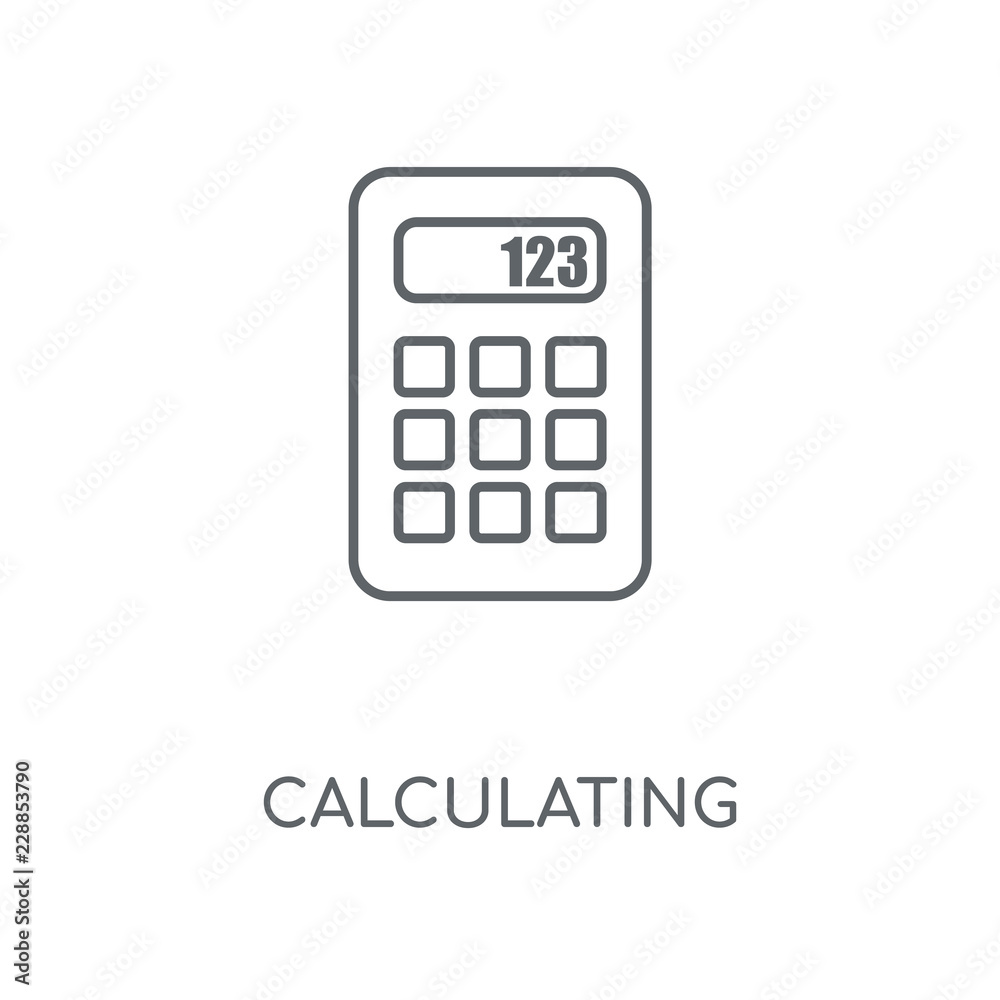 calculating icon