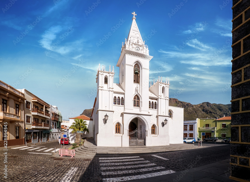 Teneriffa, los Silos, Kanaren, Spanien, Iglesia Nuestra Señora de La Luz