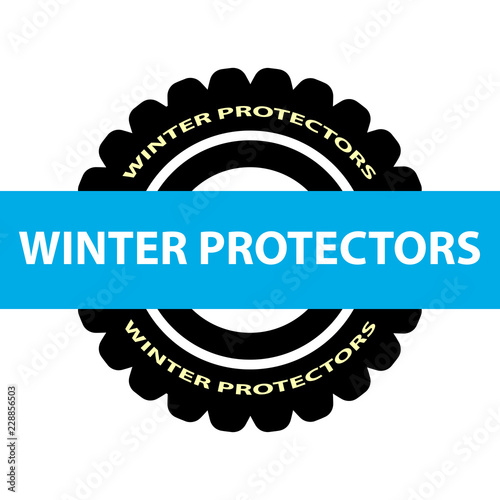 winter car tread banner